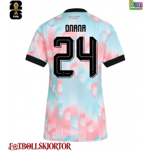 Belgien Amadou Onana #24 Bortatröja Dam VM 2026 Kortärmad
